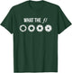 What The F Stop | Men's Photography Camera Lens Aperture T-Shirt - T-Shirt | Forest