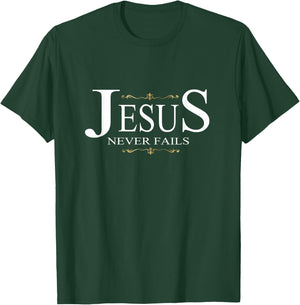 Christian Gospel and Bible Phrase for our Lord Jesus T-Shirt - T-Shirt | Forest