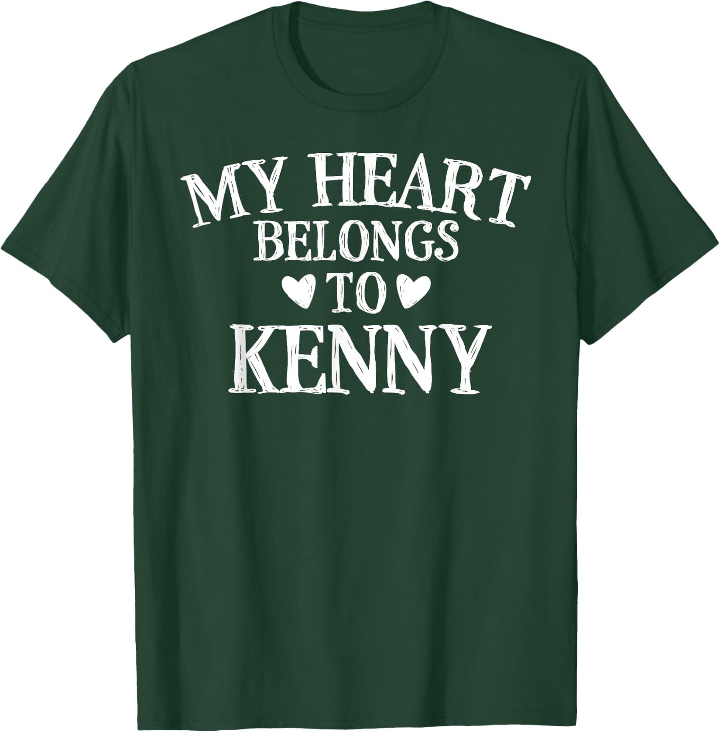Kenny - My Heart Belongs To Kenny - Kenny Lover T-Shirt - T-Shirt | Forest