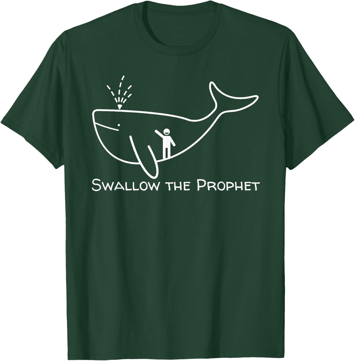LDS Primary Song Funny Mormon Prophet Jonah Shirt T-Shirt - T-Shirt | Forest