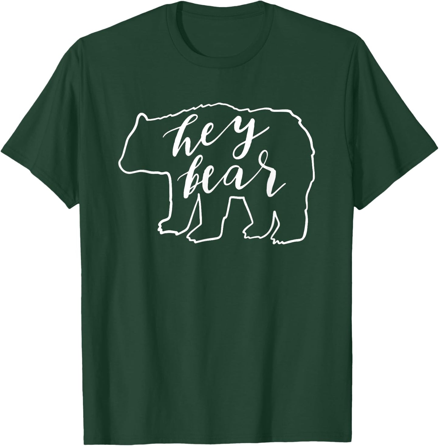 Hey Bear T-Shirt - T-Shirt | Forest