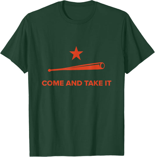 Come and Take It - HOU Baseball T-Shirt - T-Shirt | Forest
