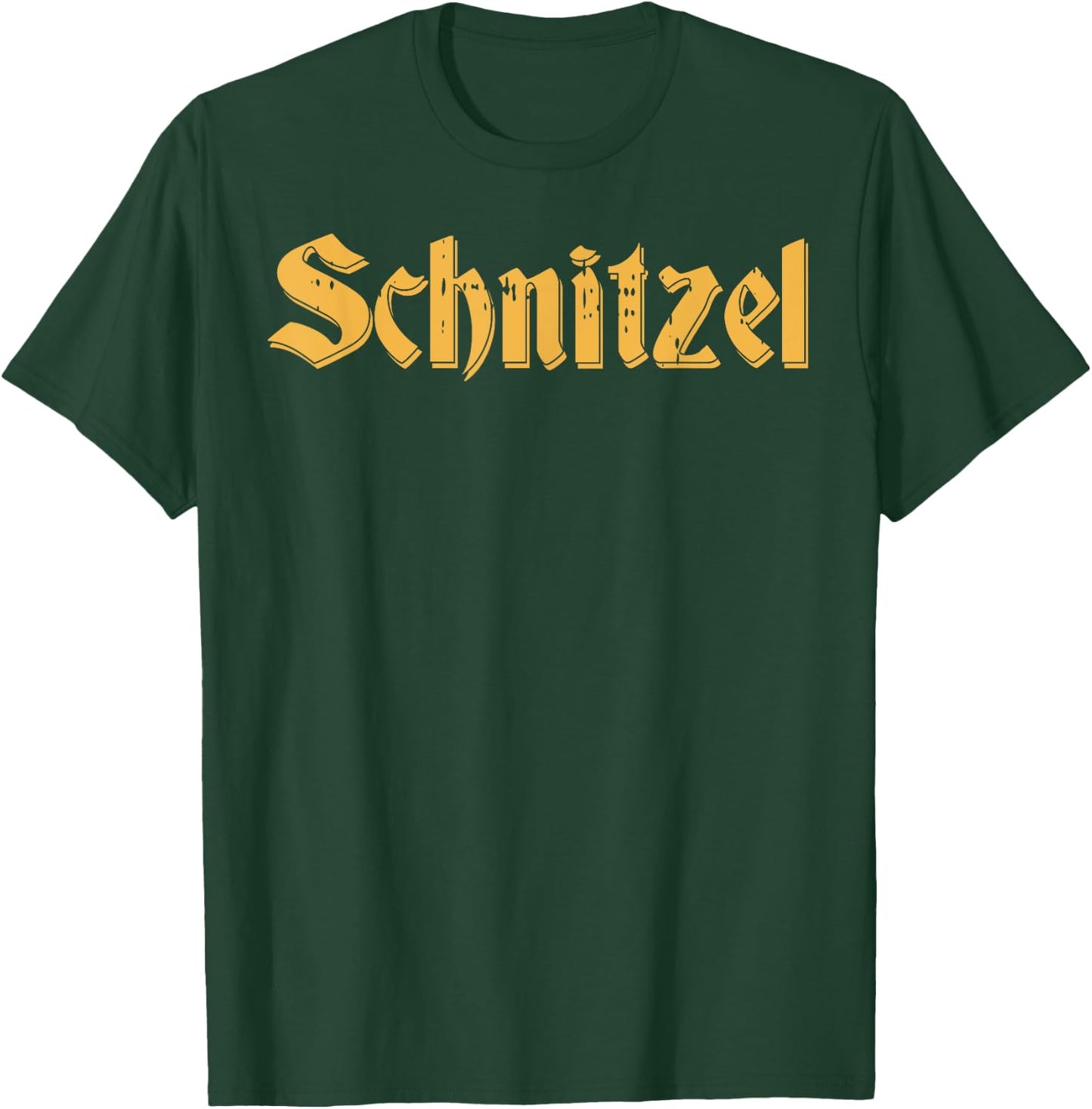 Schnitzel Shirt Funny Vintage Oktoberfest German Food T-Shirt - T-Shirt | Forest