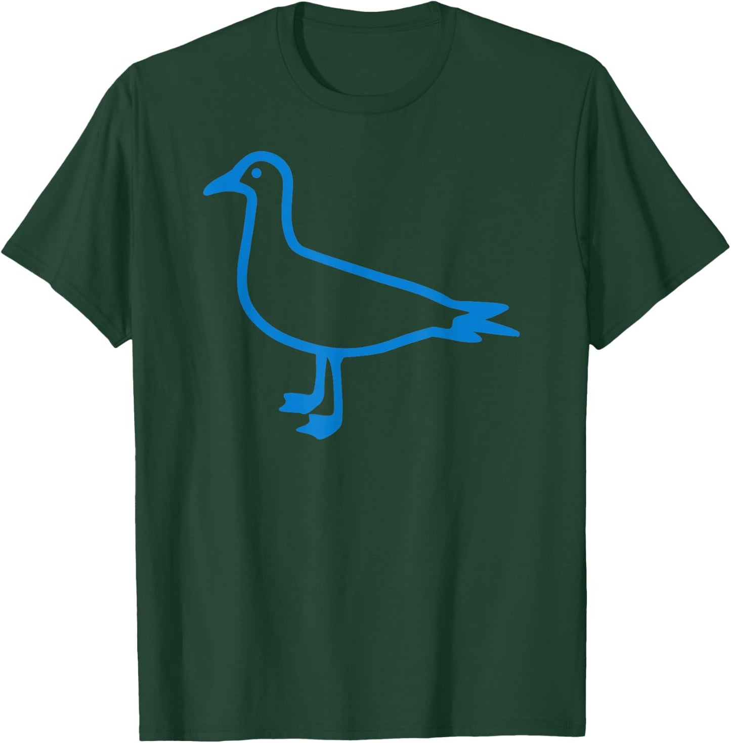 Blue seagull T-Shirt - T-Shirt | Forest