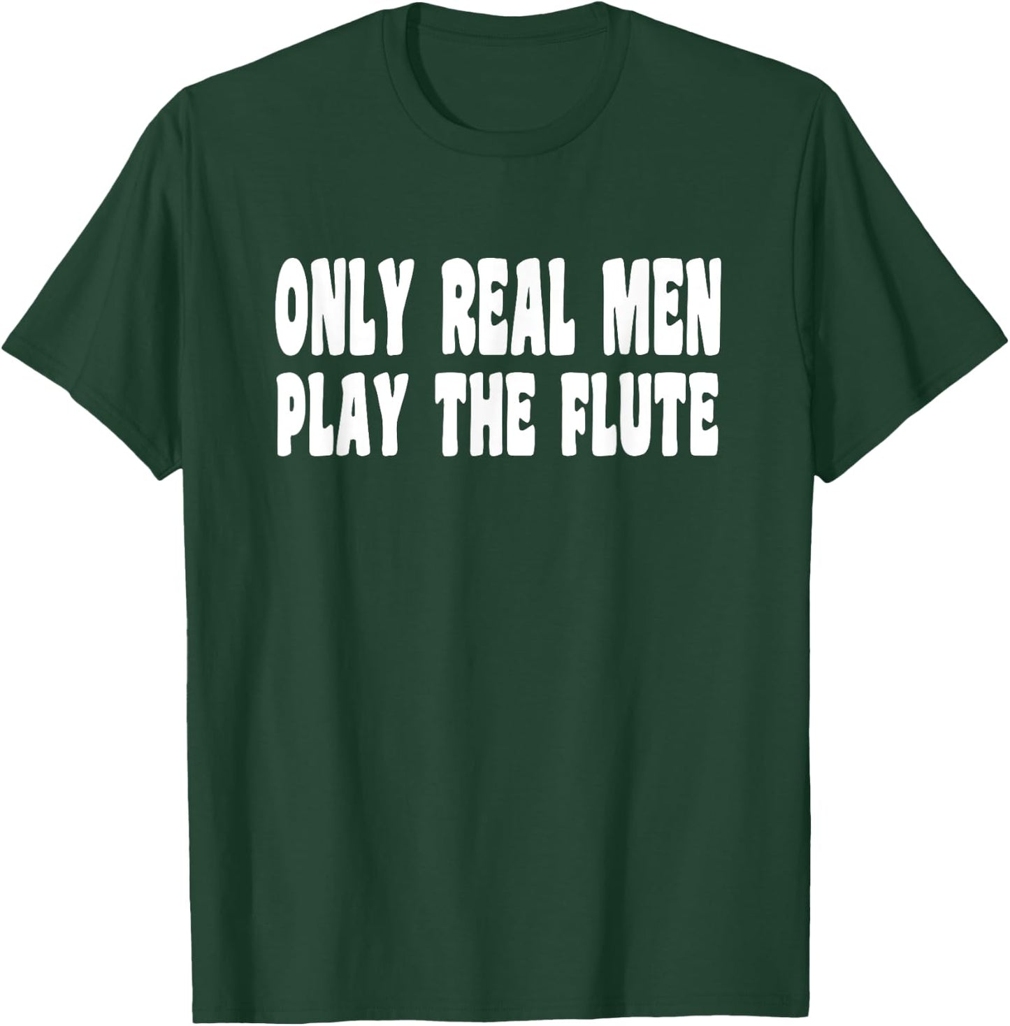 Flute Marching Band Camp Orchestra Piccolo Music Instrument T-Shirt - T-Shirt | Forest
