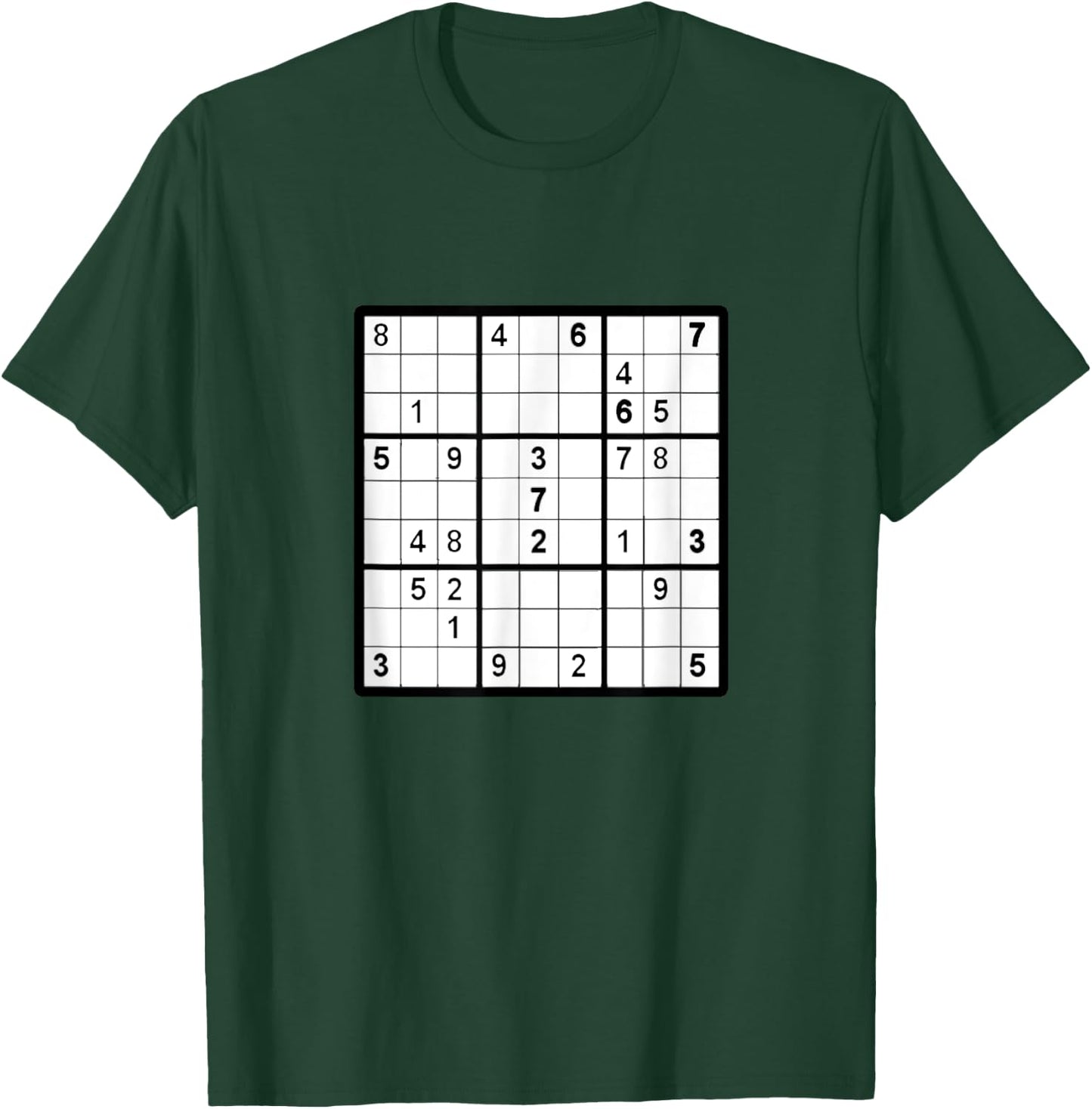 Sudoku Puzzle Game Trivia Challenge Sudoku Solver T-Shirt - T-Shirt | Forest