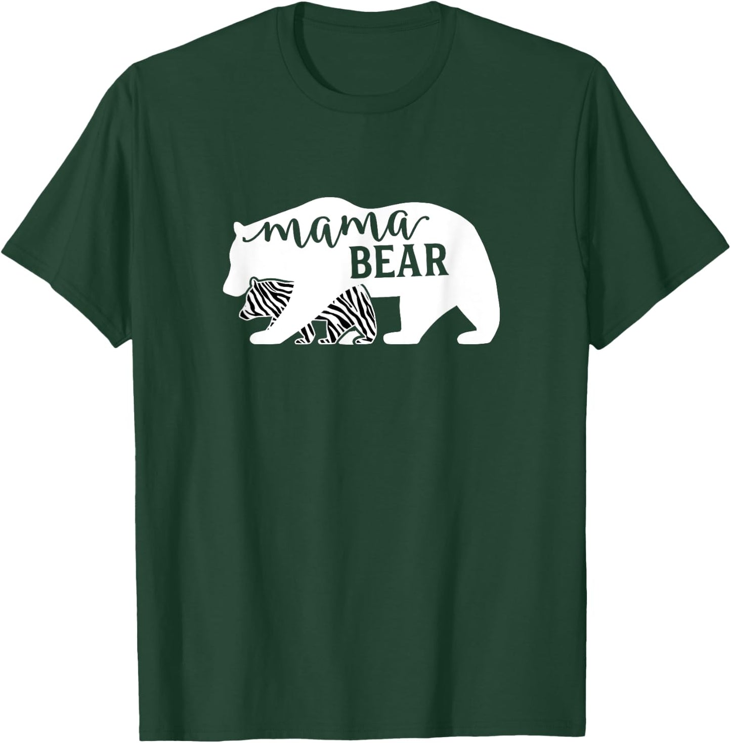 Ehlers Danlos Syndrome Mama Bear EDS Awareness Gift T-Shirt - T-Shirt | Forest