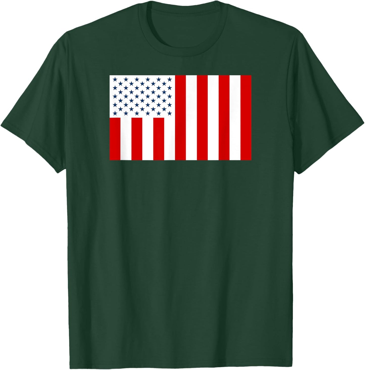 Us American Civil Flag of Peace T-Shirt - T-Shirt | Forest