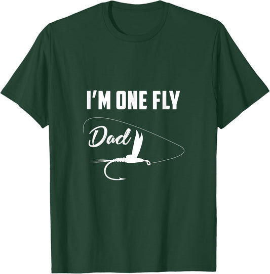 I'm one fly dead drift fly fishing T-Shirt - T-Shirt | Forest