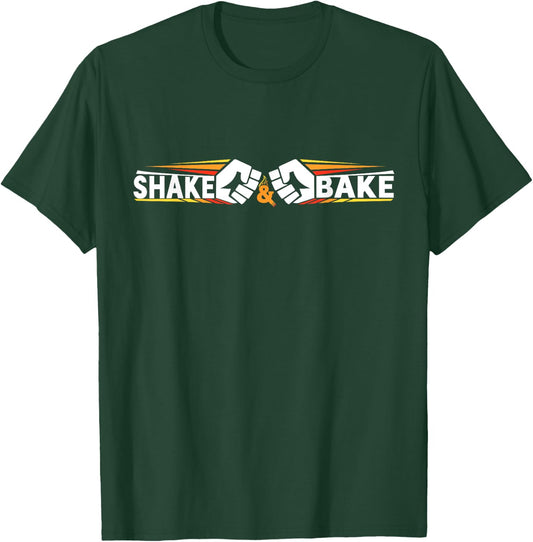 Shake And Bake Vintage Funny Baker Gift Shirt T-Shirt - T-Shirt | Forest