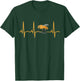 Bee Lover Gifts - Honeybee Heartbeat Men Women Kids T-Shirt - T-Shirt | Forest
