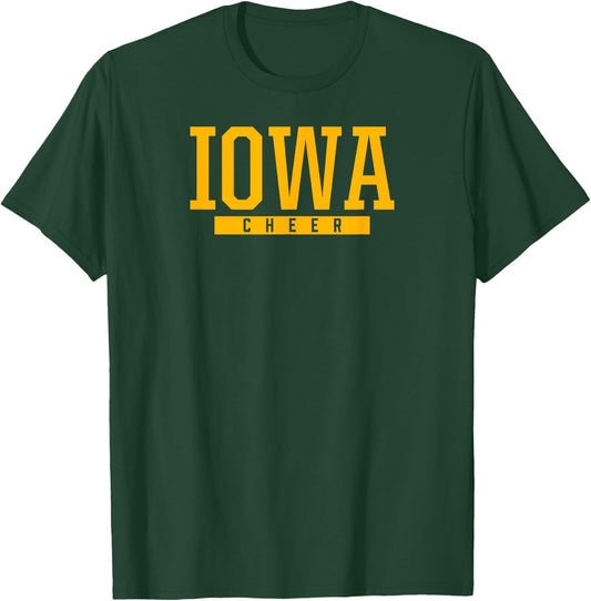 Iowa High School Cheer T-Shirt - T-Shirt | Forest