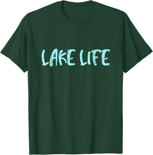 Lake Life Shirt, Lake Shirt, / Graphic T-Shirt - T-Shirt | Forest