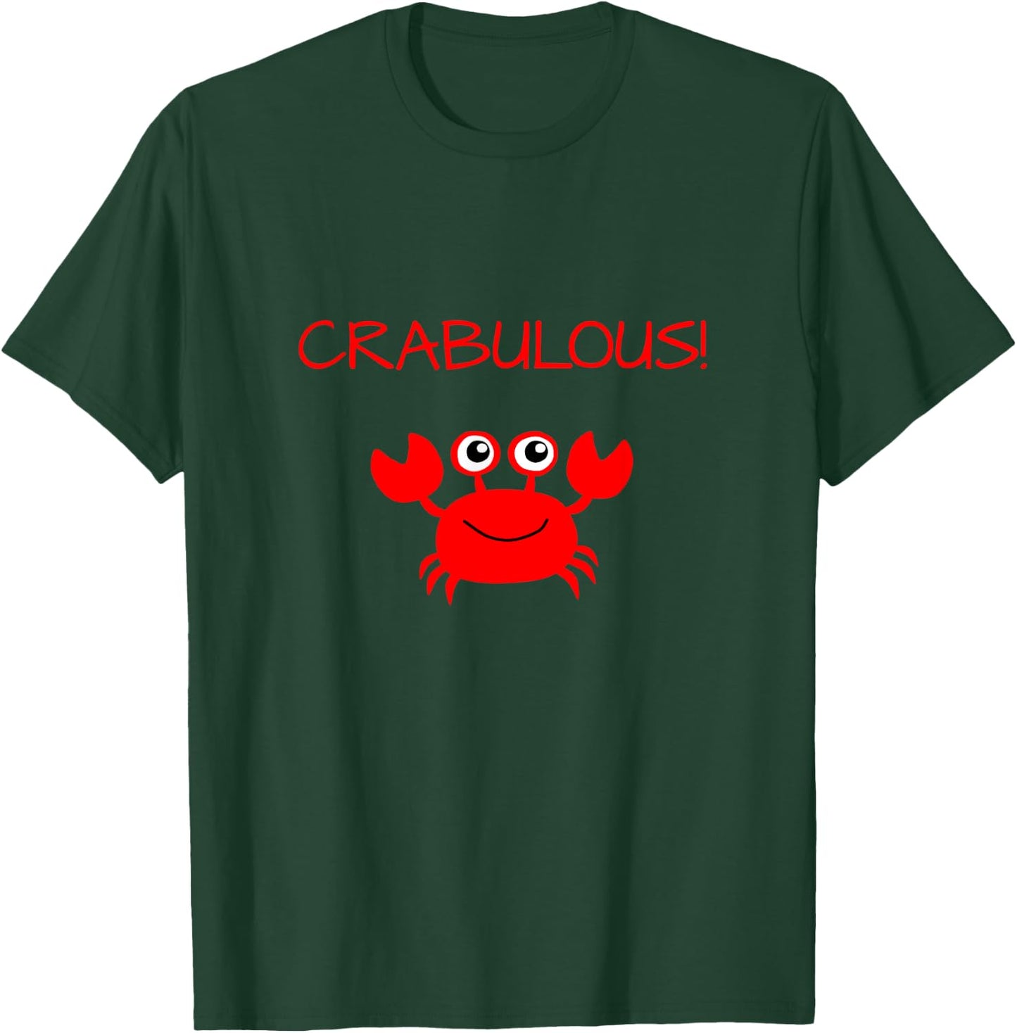 Crabulous Crab T-Shirt - T-Shirt | Forest