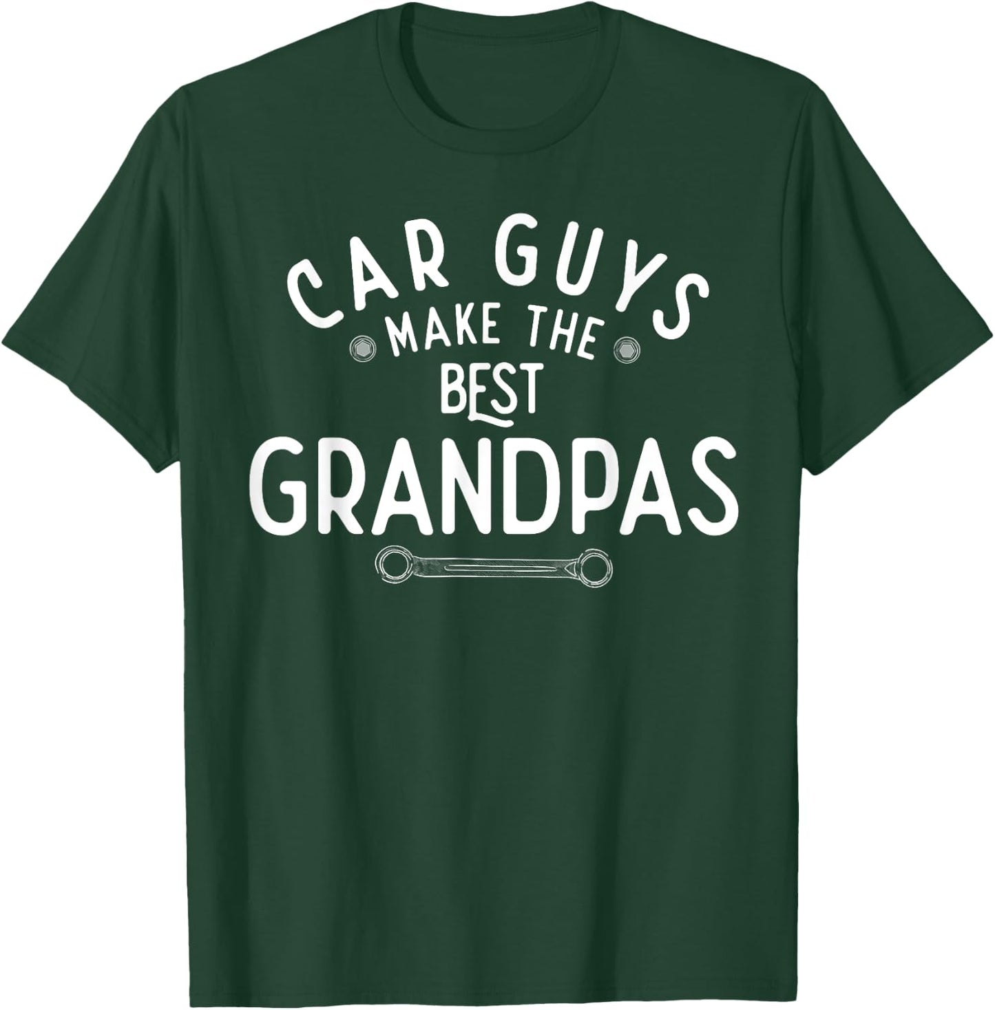 Car Guys make the best grandpas grandfather baby reveal T-Shirt - T-Shirt | Forest