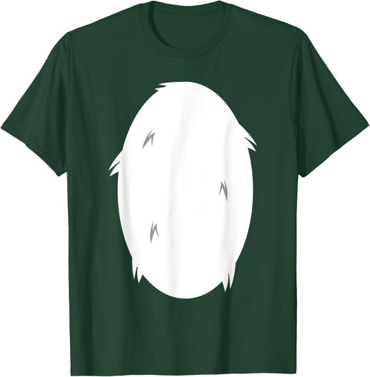 Panda White Stomach - Huskie White Belly Halloween Costume T-Shirt - T-Shirt | Forest