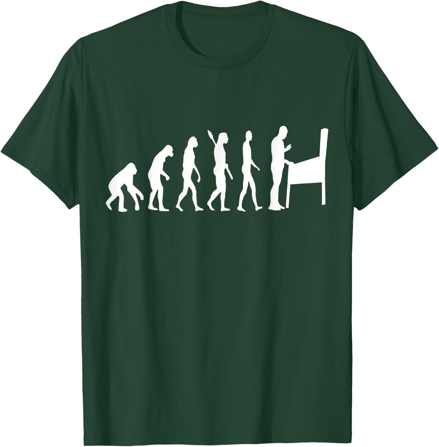 Pinball Evolution Flippers Flipping Ball Arace Game T-Shirt - T-Shirt | Forest