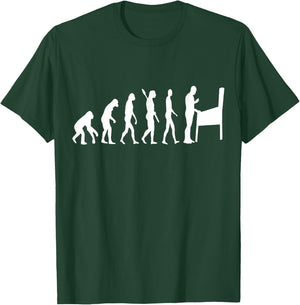 Pinball Evolution Flippers Flipping Ball Arace Game T-Shirt - T-Shirt | Forest