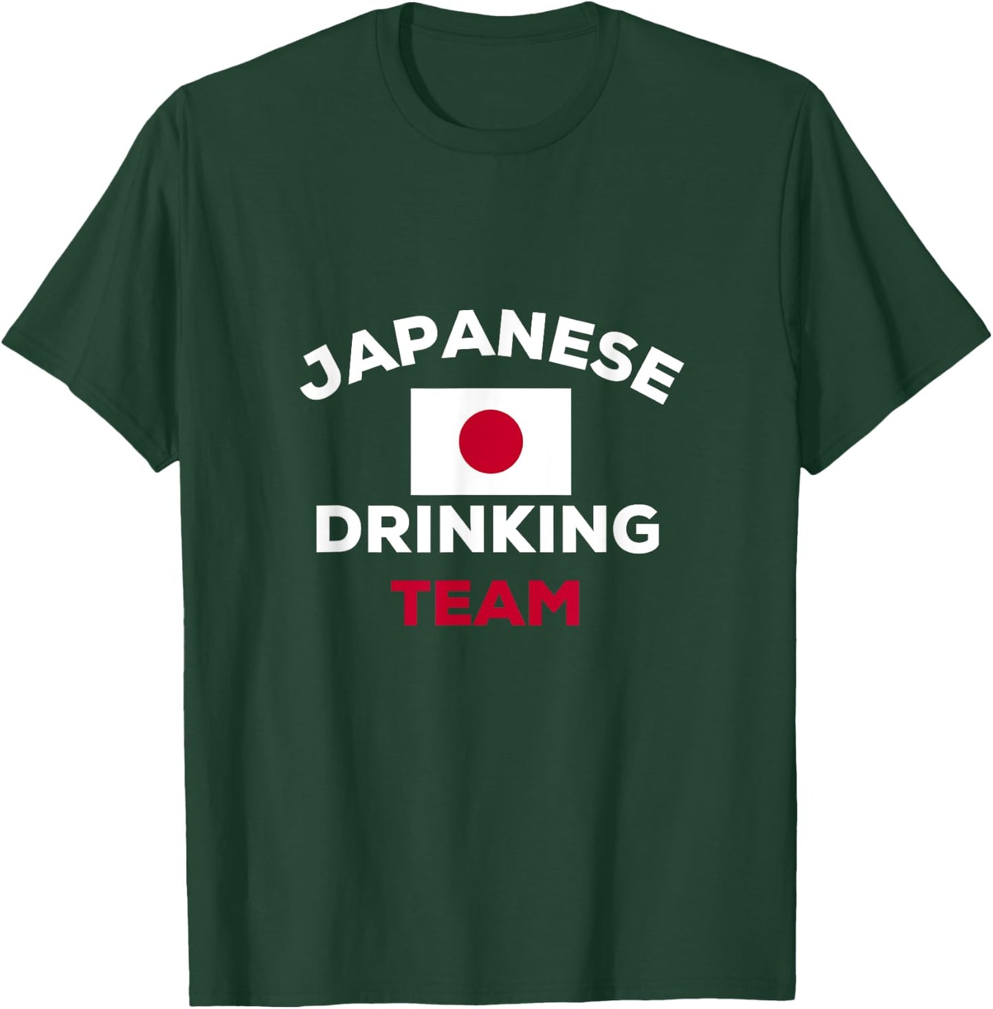 Japan Japanese Drinking Team Beer Flag Funny Alcohol Party T-Shirt - T-Shirt | Forest