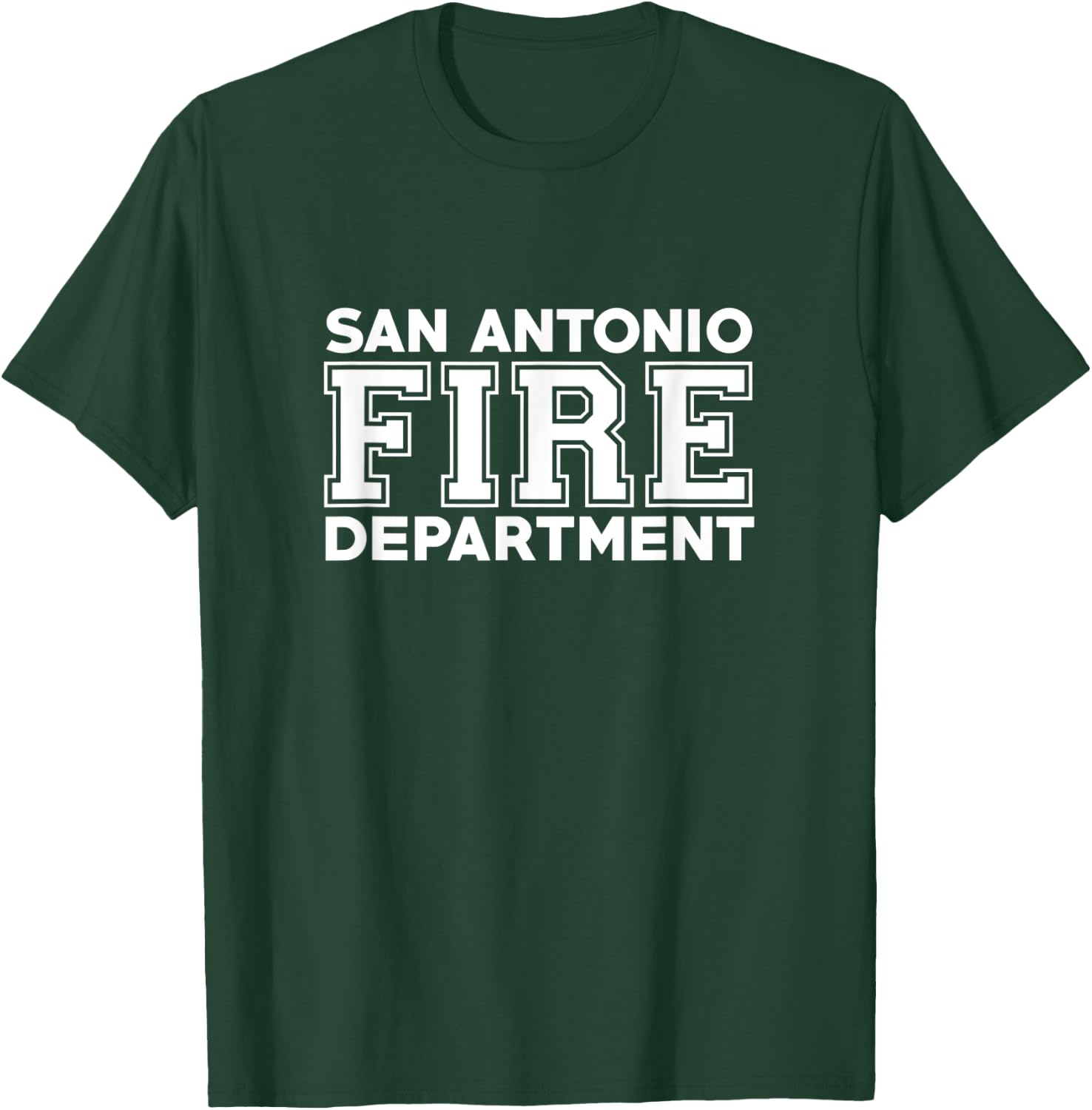 City of San Antonio Fire Rescue Texas Firefighter T-Shirt - T-Shirt | Forest