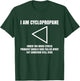 I Am Cyclopropane, Chemistry Professor Student Teacher T-Shirt - T-Shirt | Forest