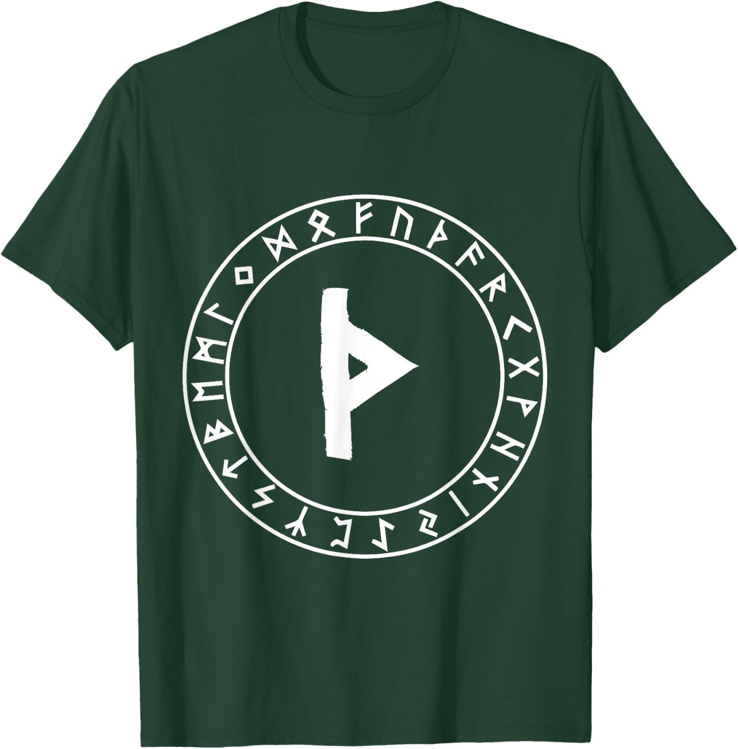 Thurisaz Rune Viking Rune Norse Pagan Wicca Witchcraft T-Shirt - T-Shirt | Forest