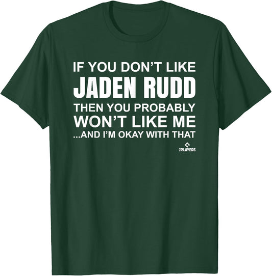 Jaden Rudd Prospect Baseball Fan Gear T-Shirt - T-Shirt | Forest