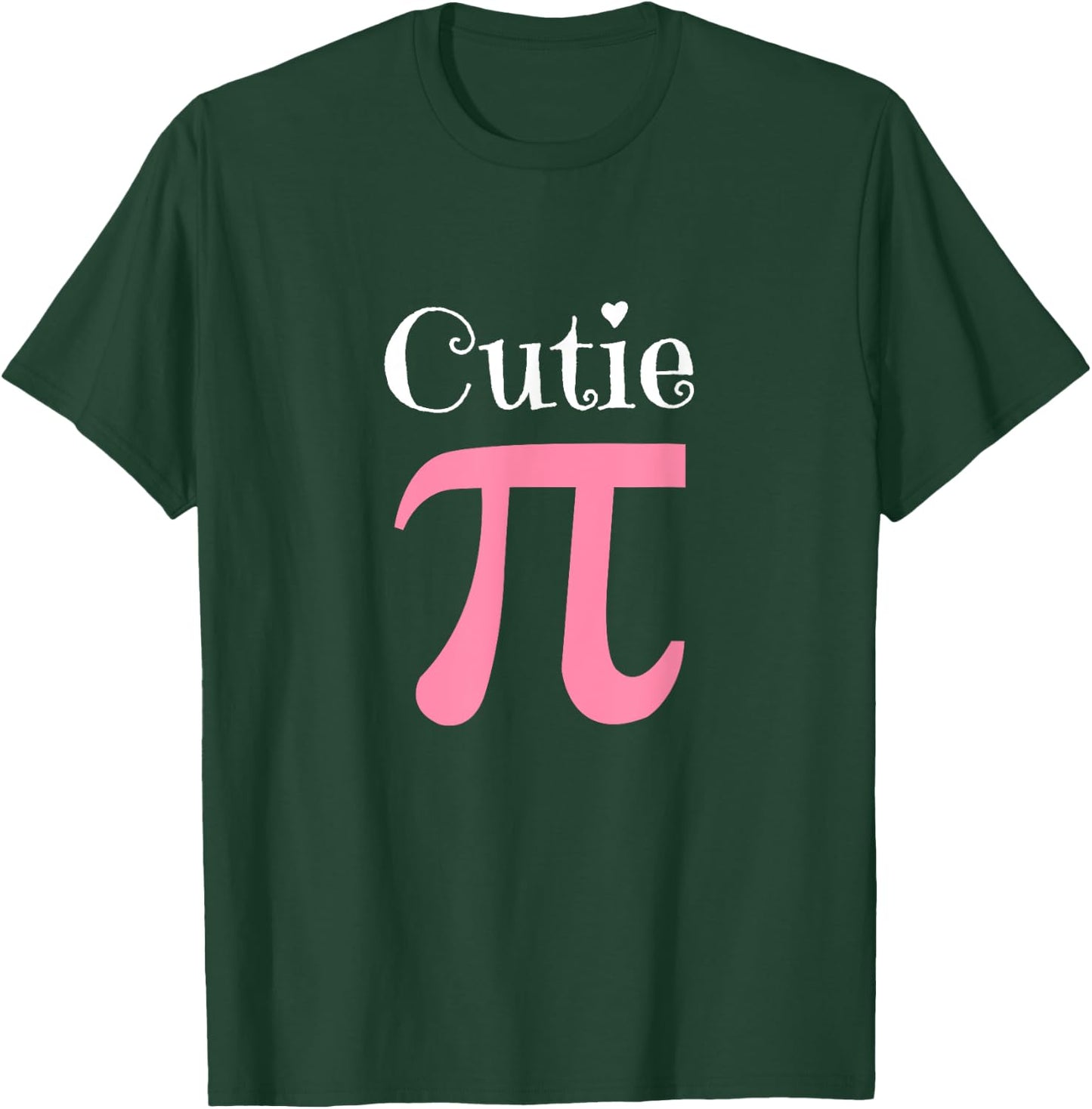 Funny Pi Symbol Shirt Cutie Pie National Pi Day Gift T-Shirt - T-Shirt | Forest