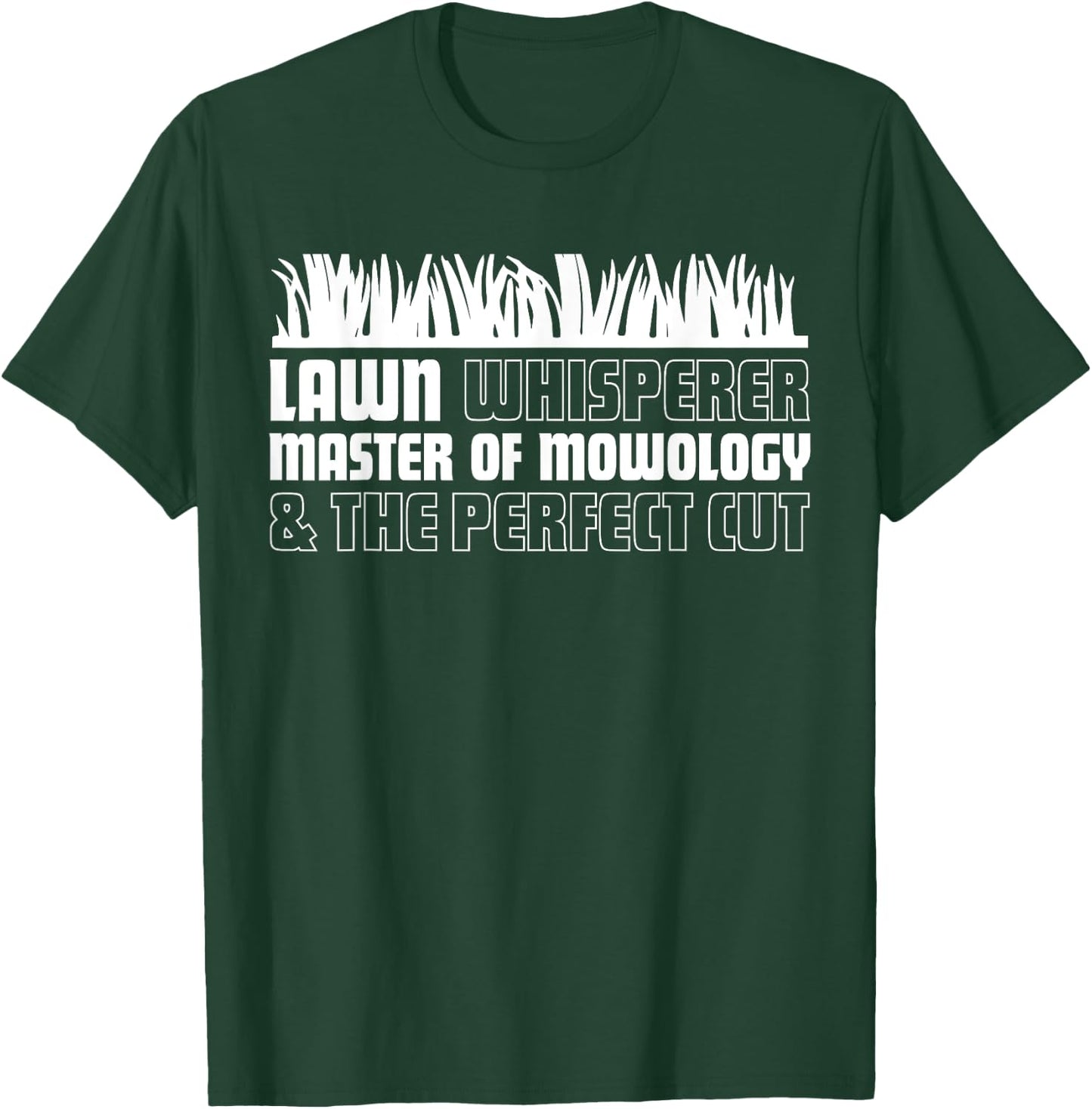 Funny Lawn Mowing Shirt. Garden Lawn Mower Yard Work Gift T-Shirt - T-Shirt | Forest