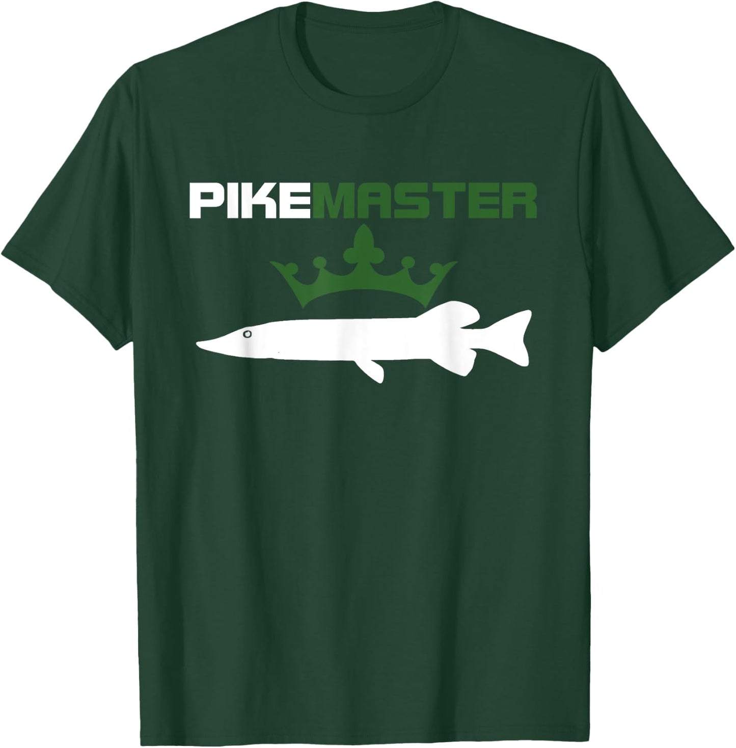 Pike Master - Northern Pike Fishing Shirt T-Shirt - T-Shirt | Forest