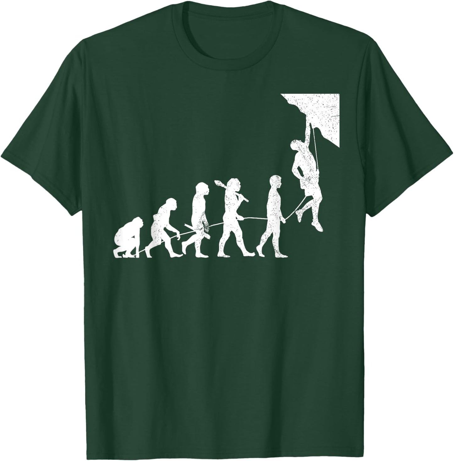 Rock Climbing Solo Climber Bouldering Free T-Shirt - T-Shirt | Forest