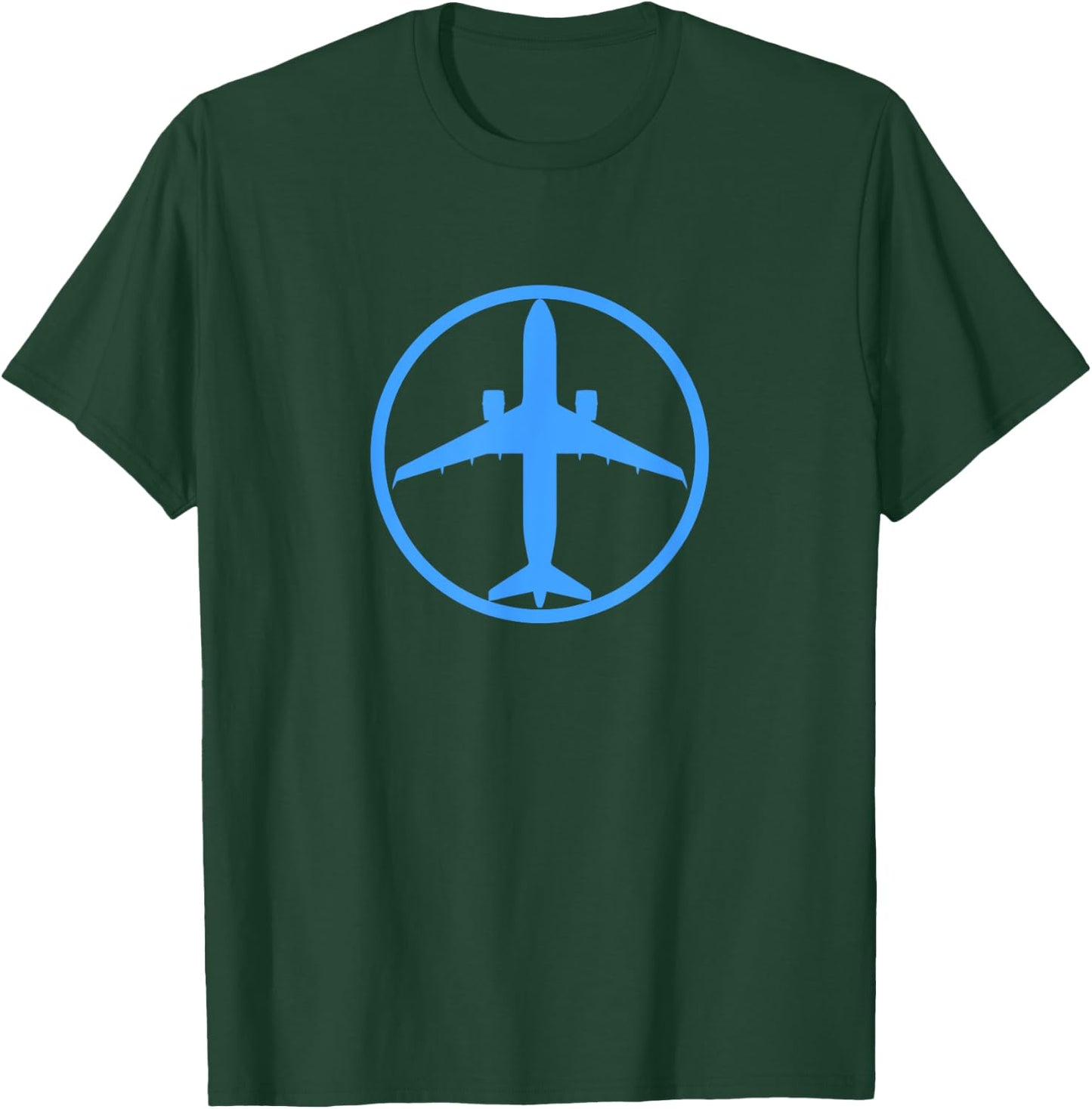 Airbus A320 jet airplane aviation pilot gift T-Shirt - T-Shirt | Forest