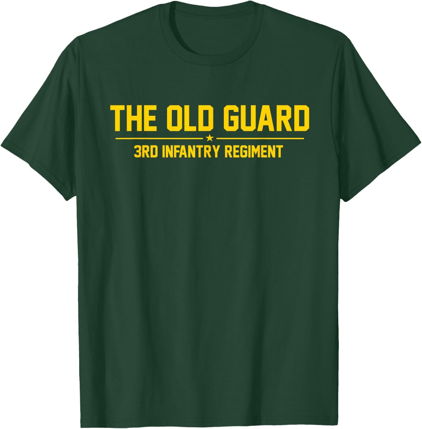 3rd Infantry Branch The Old Guard T-Shirt - T-Shirt | Forest