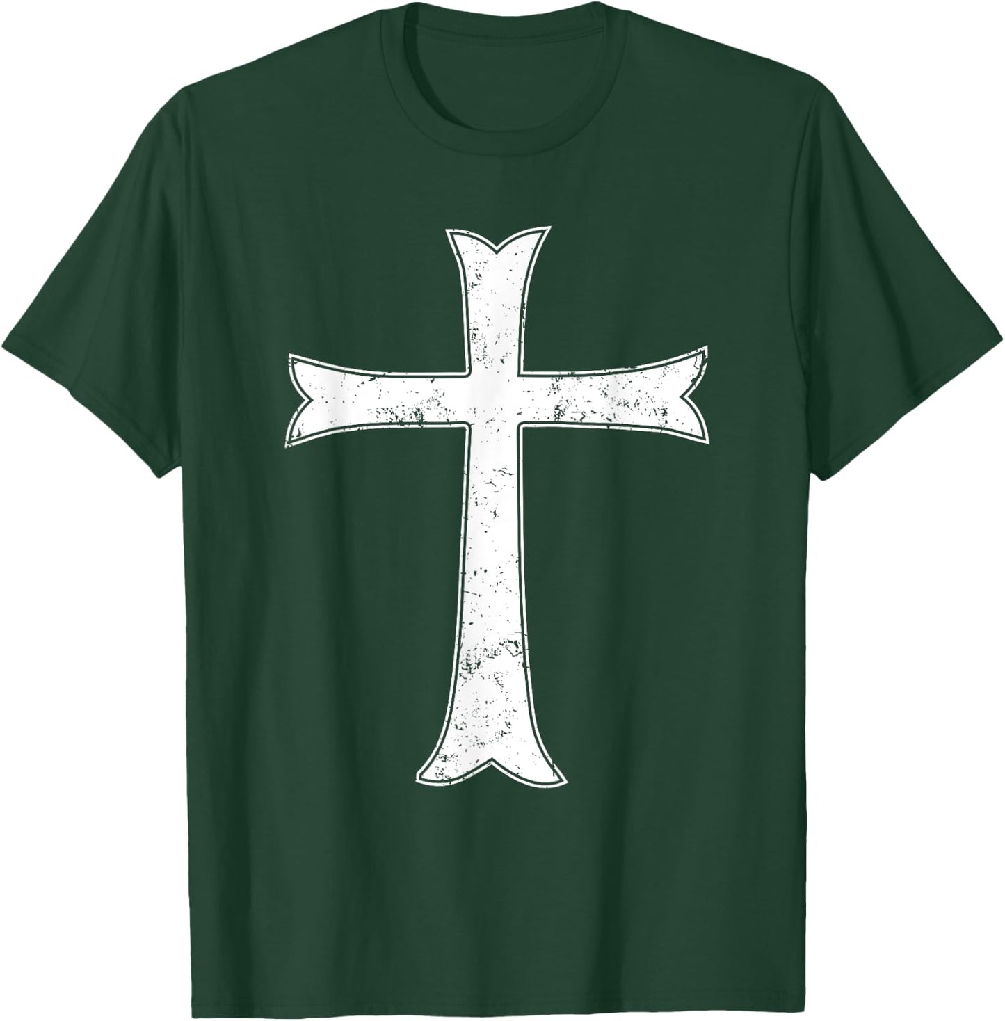 Templar cross crusader knight warrior of Christ history T-Shirt - T-Shirt | Forest