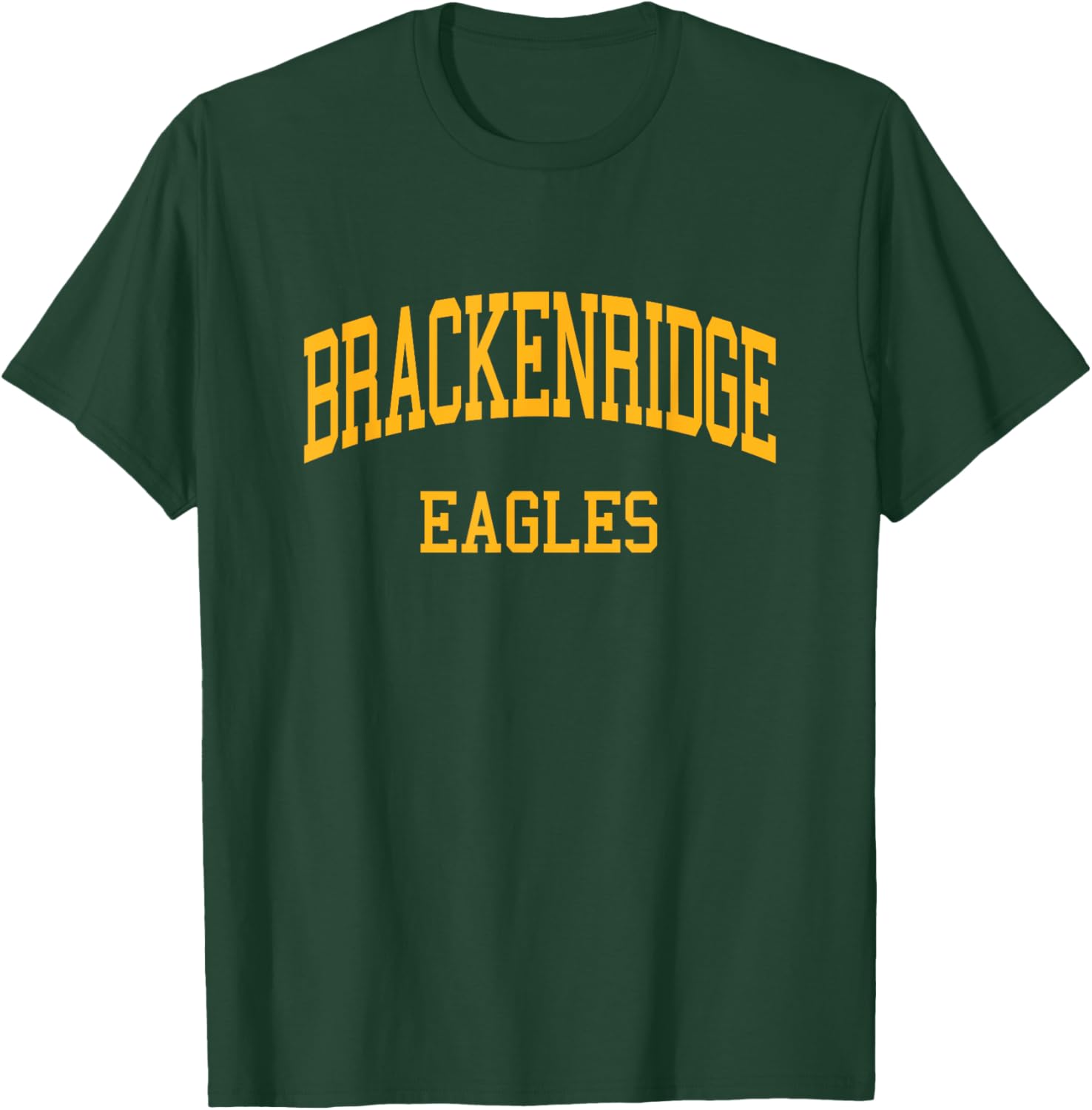 Brackenridge High School HS San Antonio TX Retro Sports T-Shirt - T-Shirt | Forest