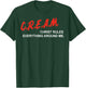 CREAM Christ Rules Everything Around Me T-Shirt - T-Shirt | Forest