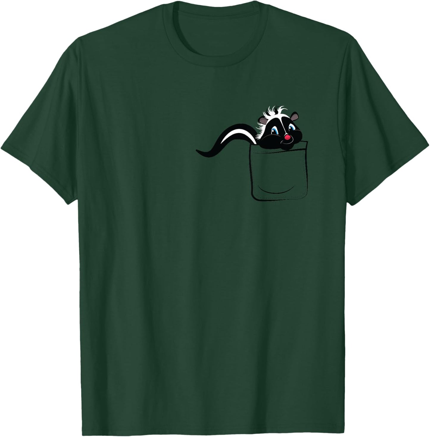 Cute Little Skunk T-Shirt - T-Shirt | Forest