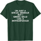 Funny Social Beer Drinker Weed Smoker Pot T-Shirt - T-Shirt | Forest