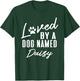 Personalized Dog Name Daisy Pet Lover Paw Print Men Women Kids T-Shirt - T-Shirt | Forest