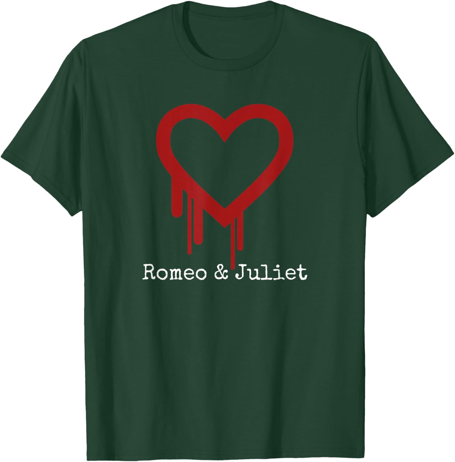 Romeo And Juliet Shakespeare Play Actor T-Shirt - T-Shirt | Forest