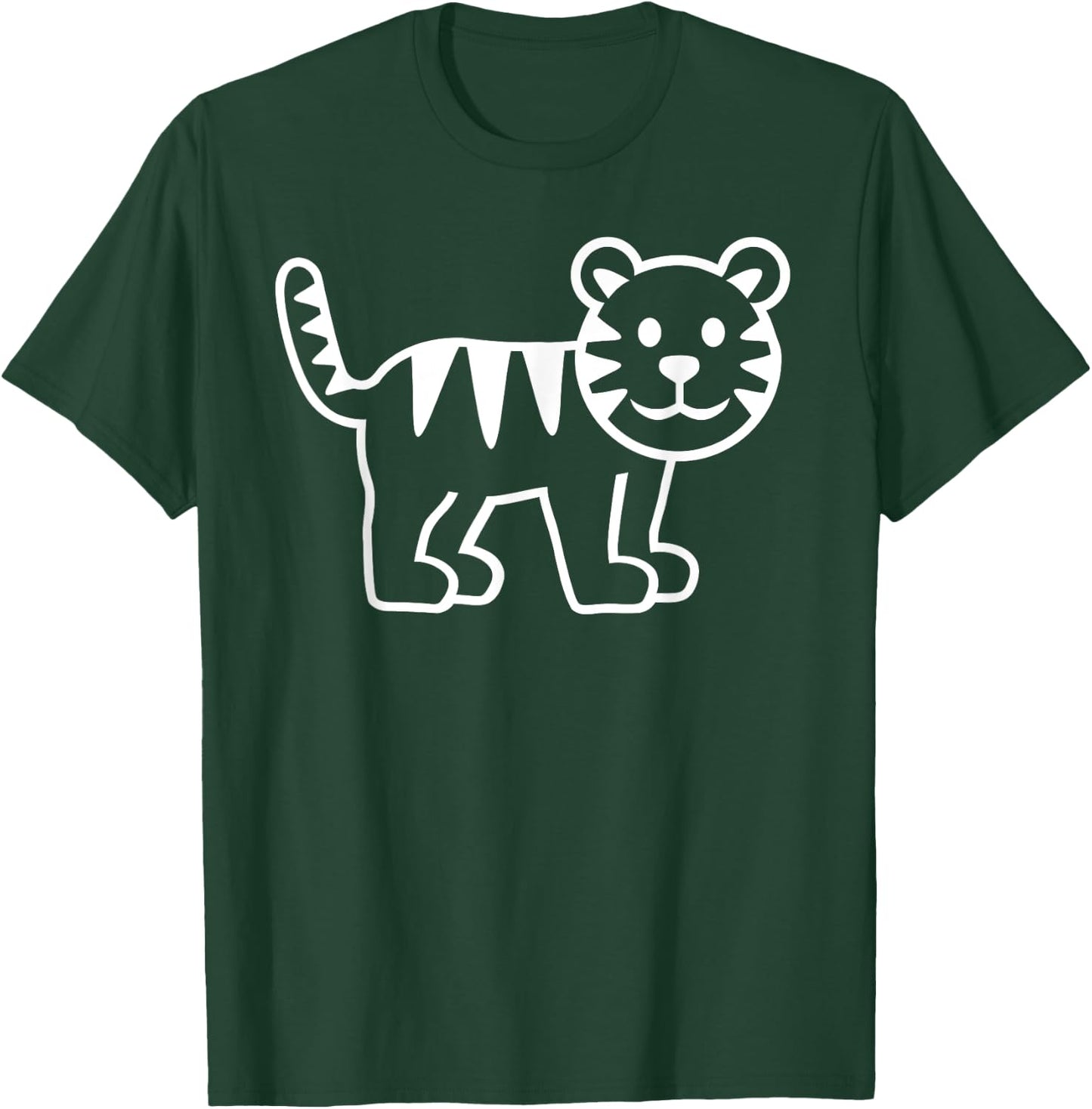 Cute tiger T-Shirt - T-Shirt | Forest