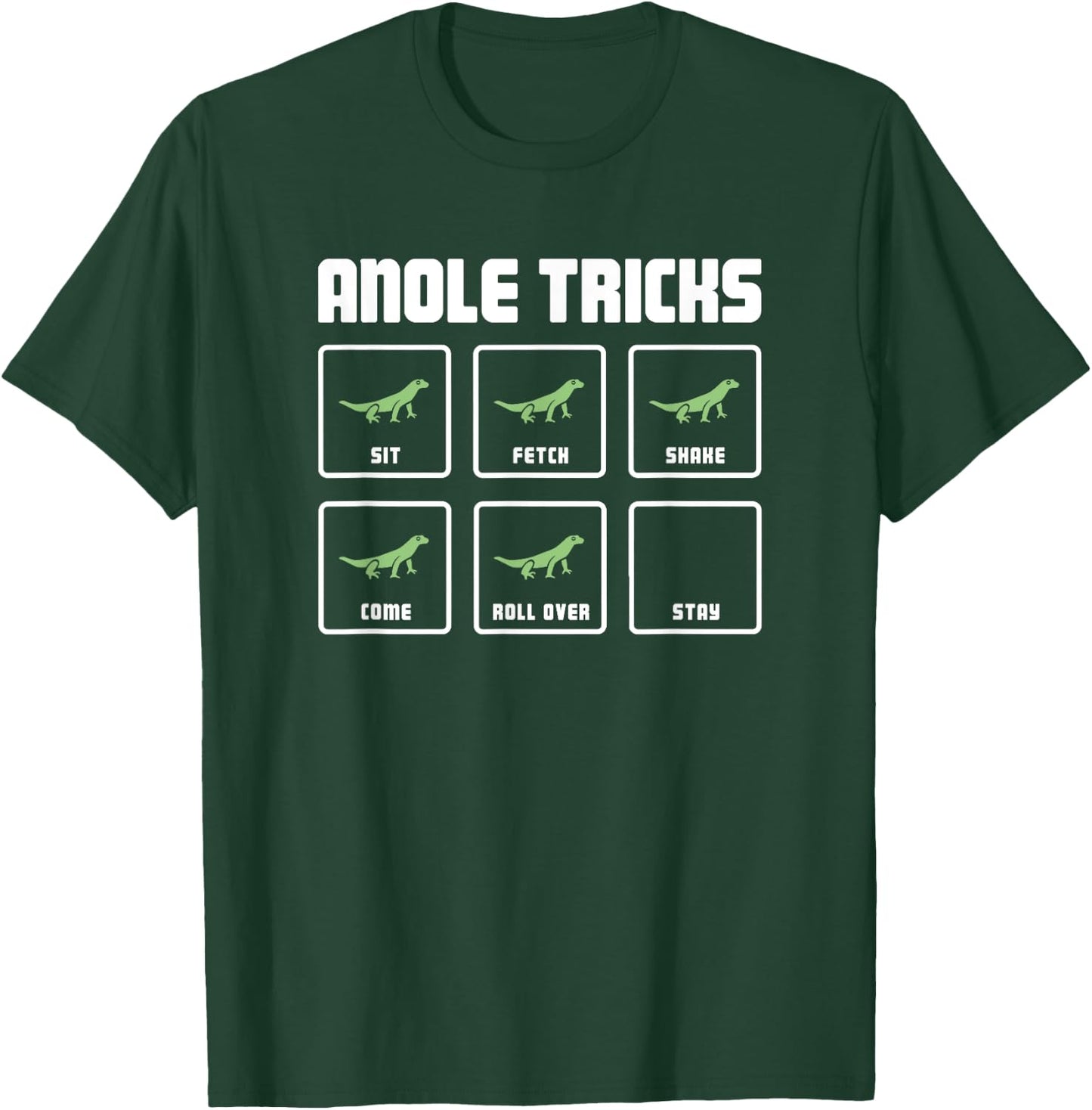 Funny Pet Anole / Awesome Reptile T-Shirt - T-Shirt | Forest