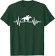 Horse race frequency T-Shirt - T-Shirt | Forest