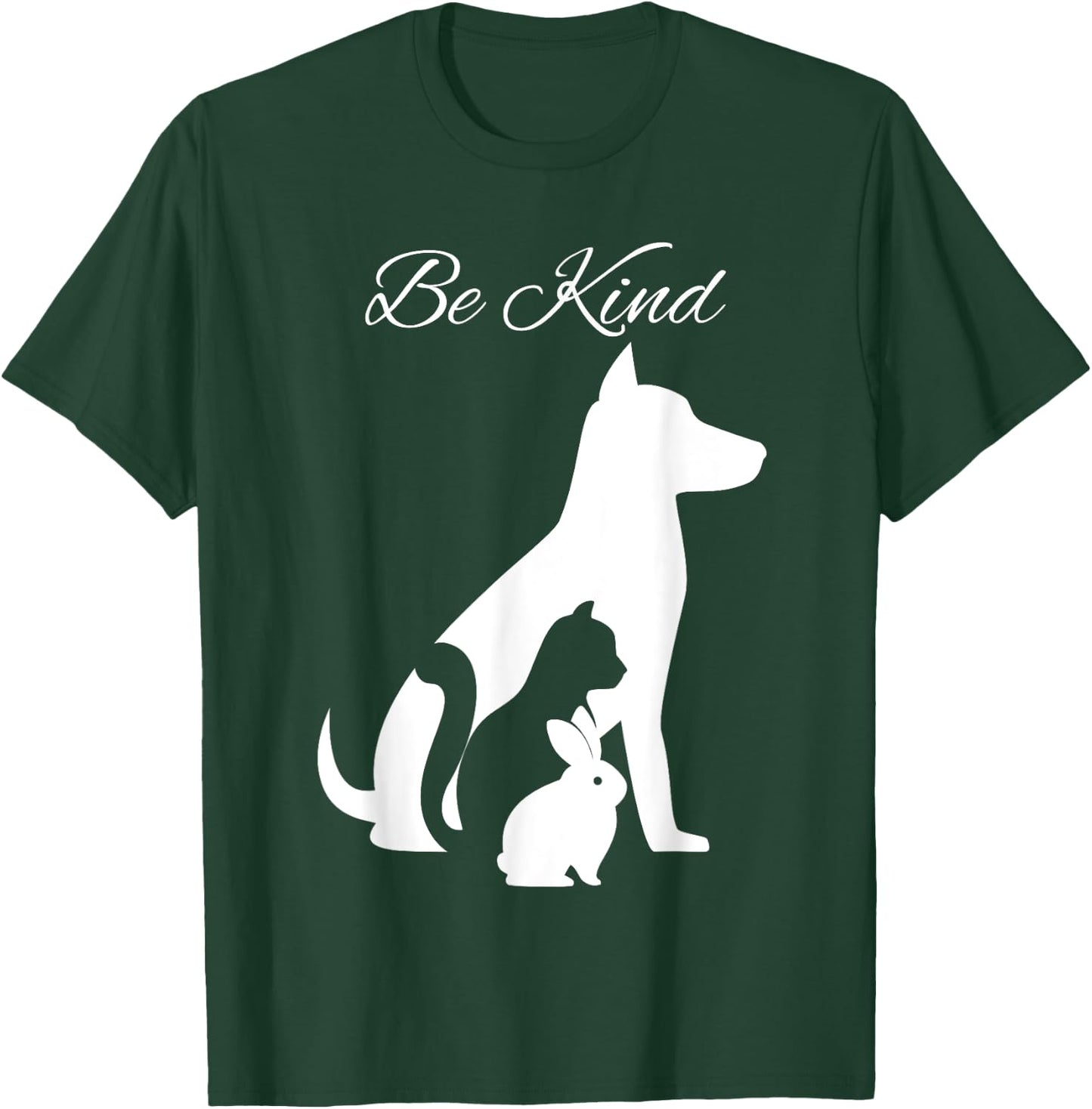 BE KIND TO ANIMALS SPREAD KINDNESS MATTERS NOT CRUELTY shirt T-Shirt - T-Shirt | Forest