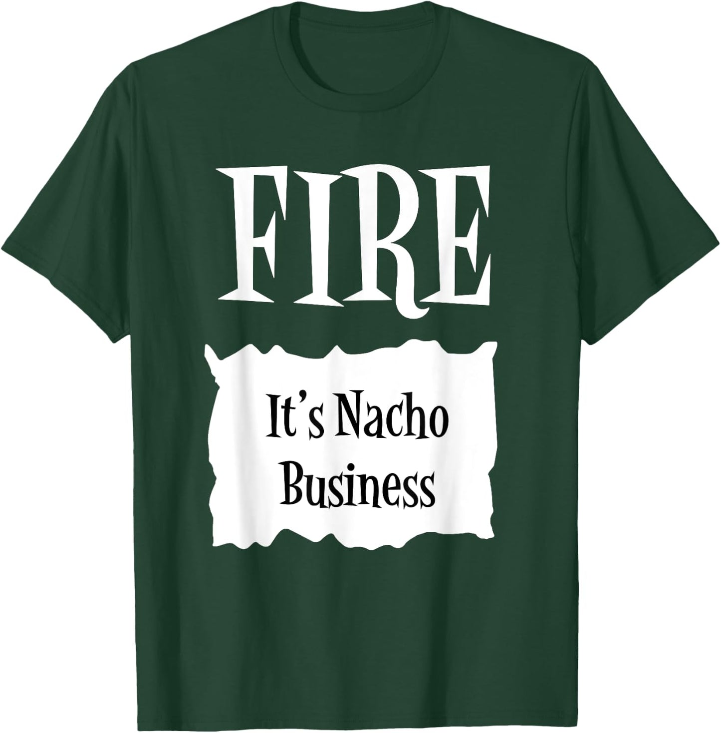 FIRE - Hot Packet Halloween Taco Costume T-Shirt - T-Shirt | Forest