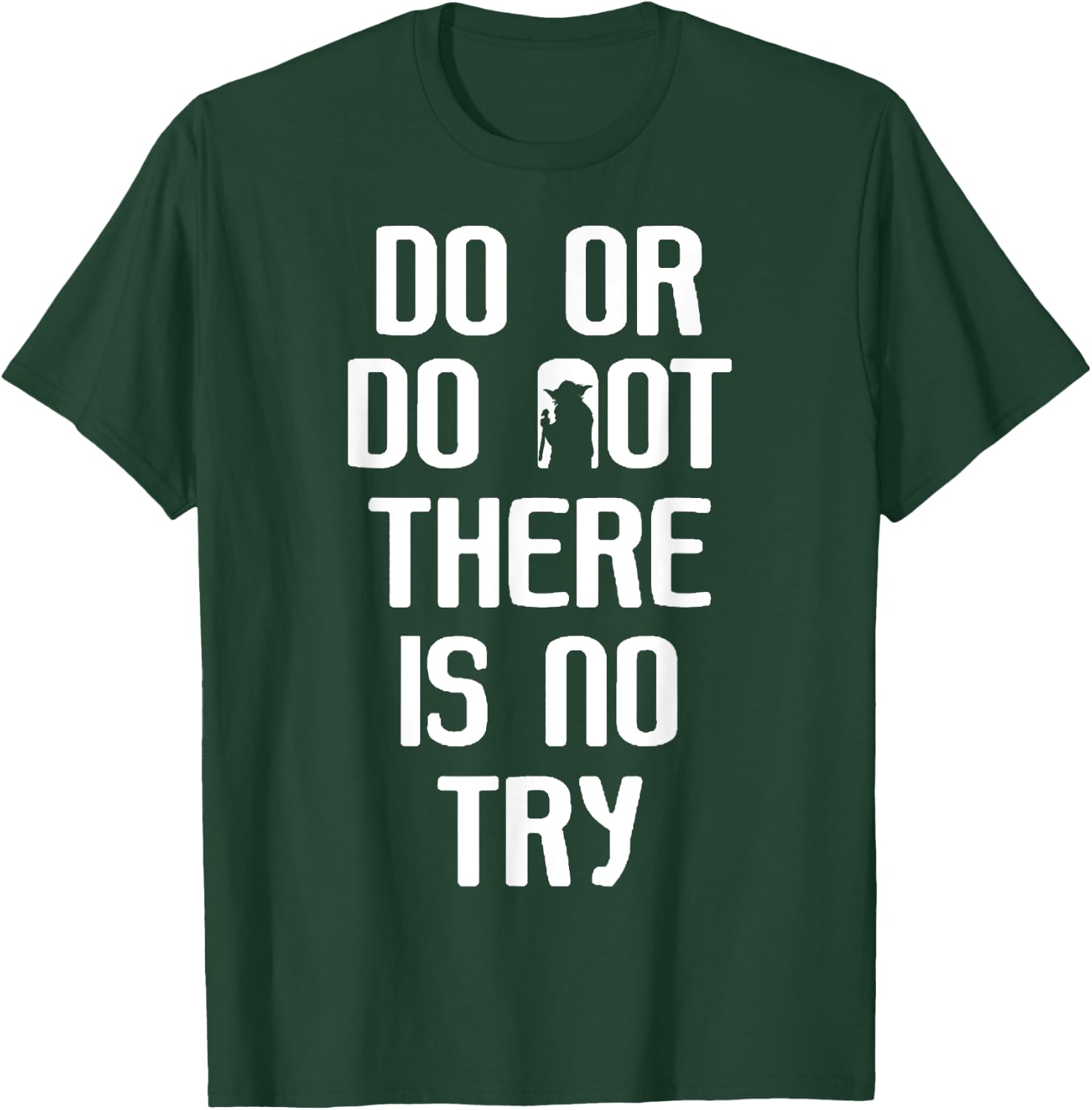 Star Wars Yoda Do Or Do Not Graphic T-Shirt - T-Shirt | Forest