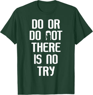 Star Wars Yoda Do Or Do Not Graphic T-Shirt - T-Shirt | Forest