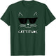 Cattitude, Funny cat attitude, sunglasses Men Women Kids T-Shirt - T-Shirt | Forest