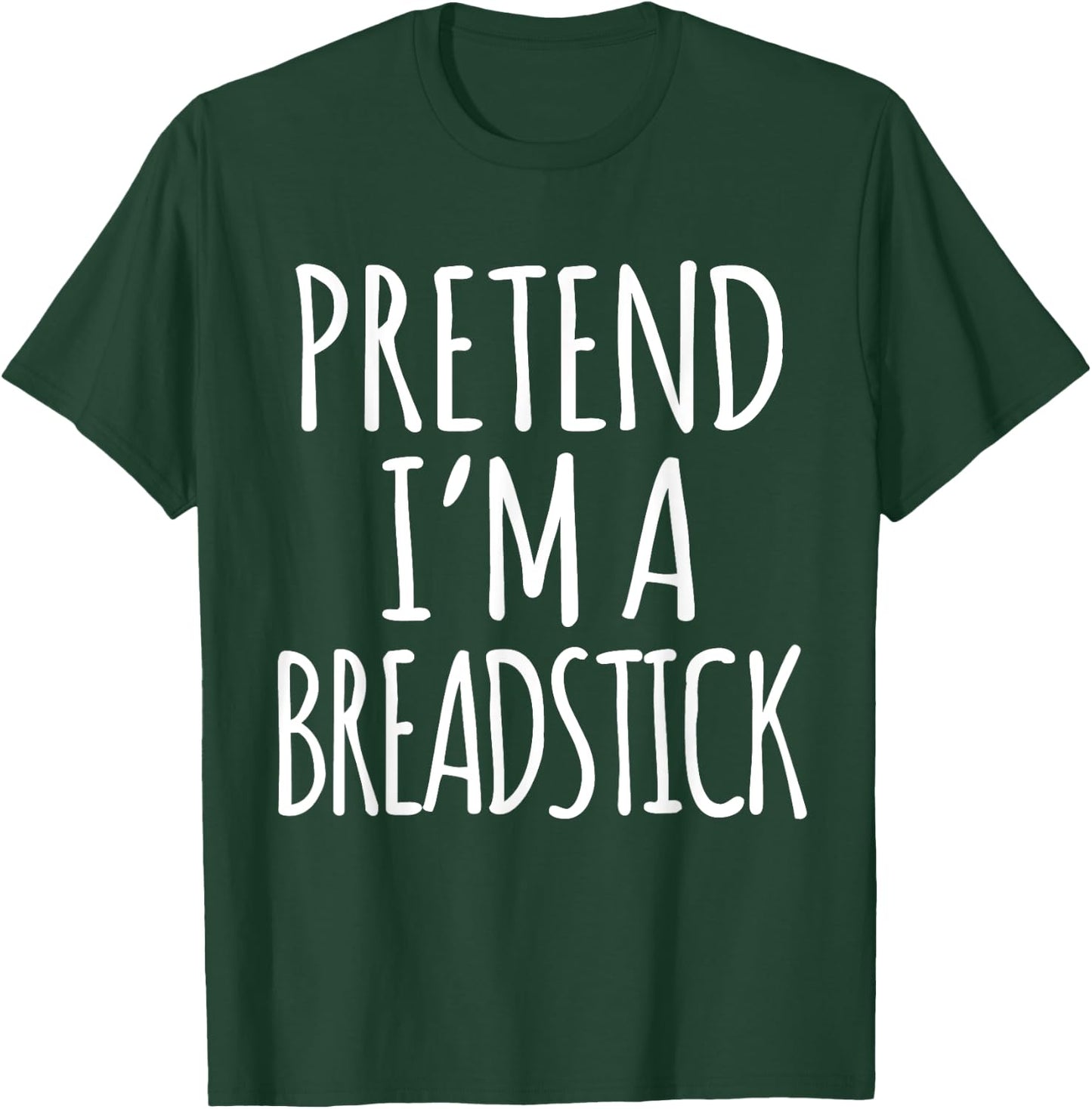 Funny Lazy Halloween Costume Shirt - Breadstick Bread Stick T-Shirt - T-Shirt | Forest