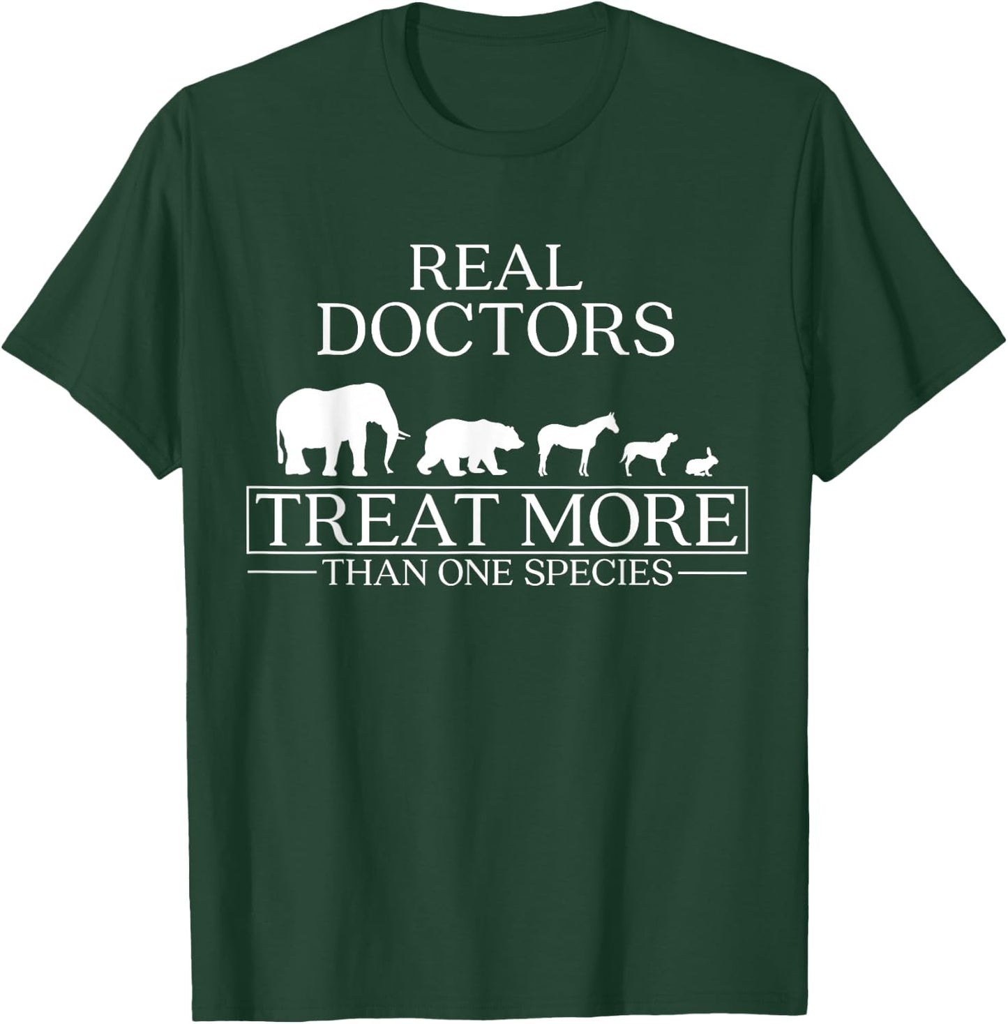 Veterinarian Vet Tech Gift Shirt Animal Lover T-Shirt - T-Shirt | Forest